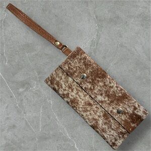 Beaudin - Take Along Cowhide Wristlet